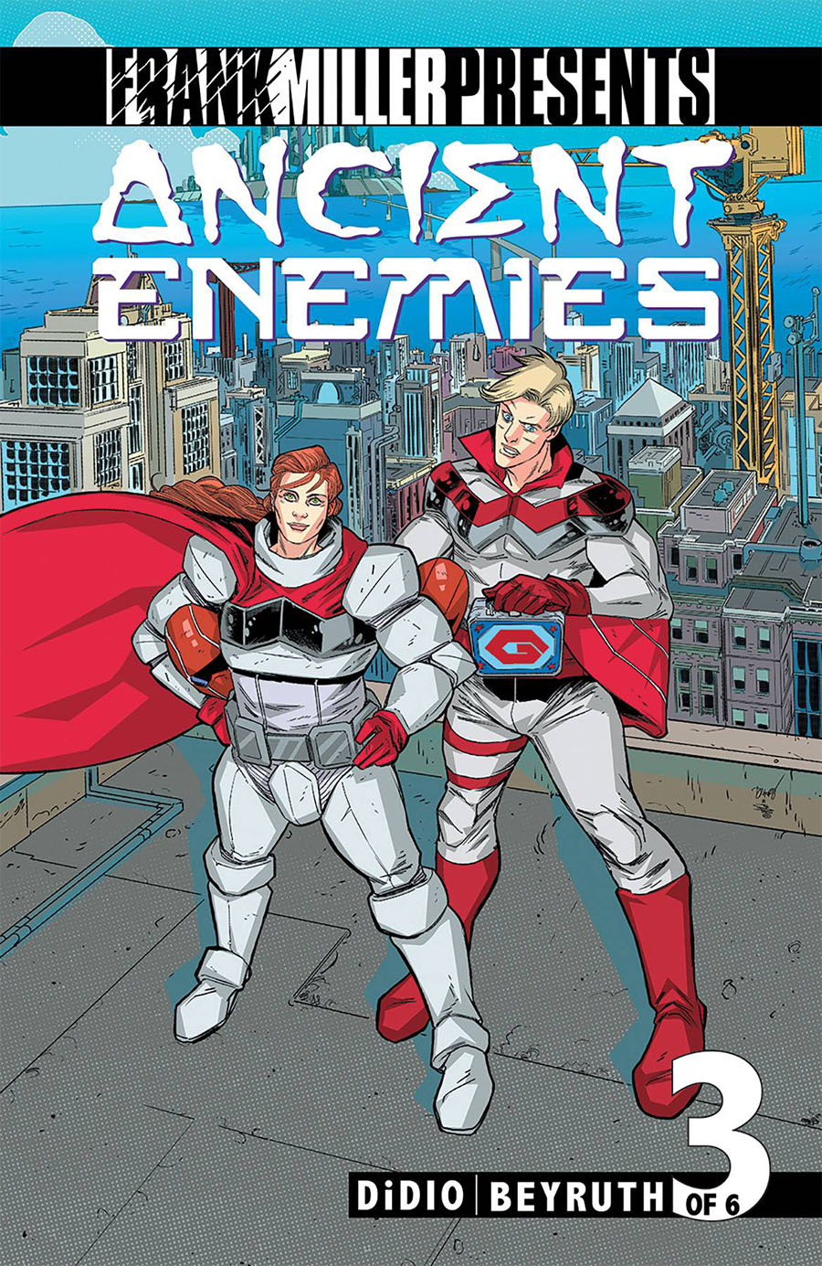 Ancient Enemies #3 Cover B Variant Joe Prado & Danilo Beyruth Wraith And Son Cover