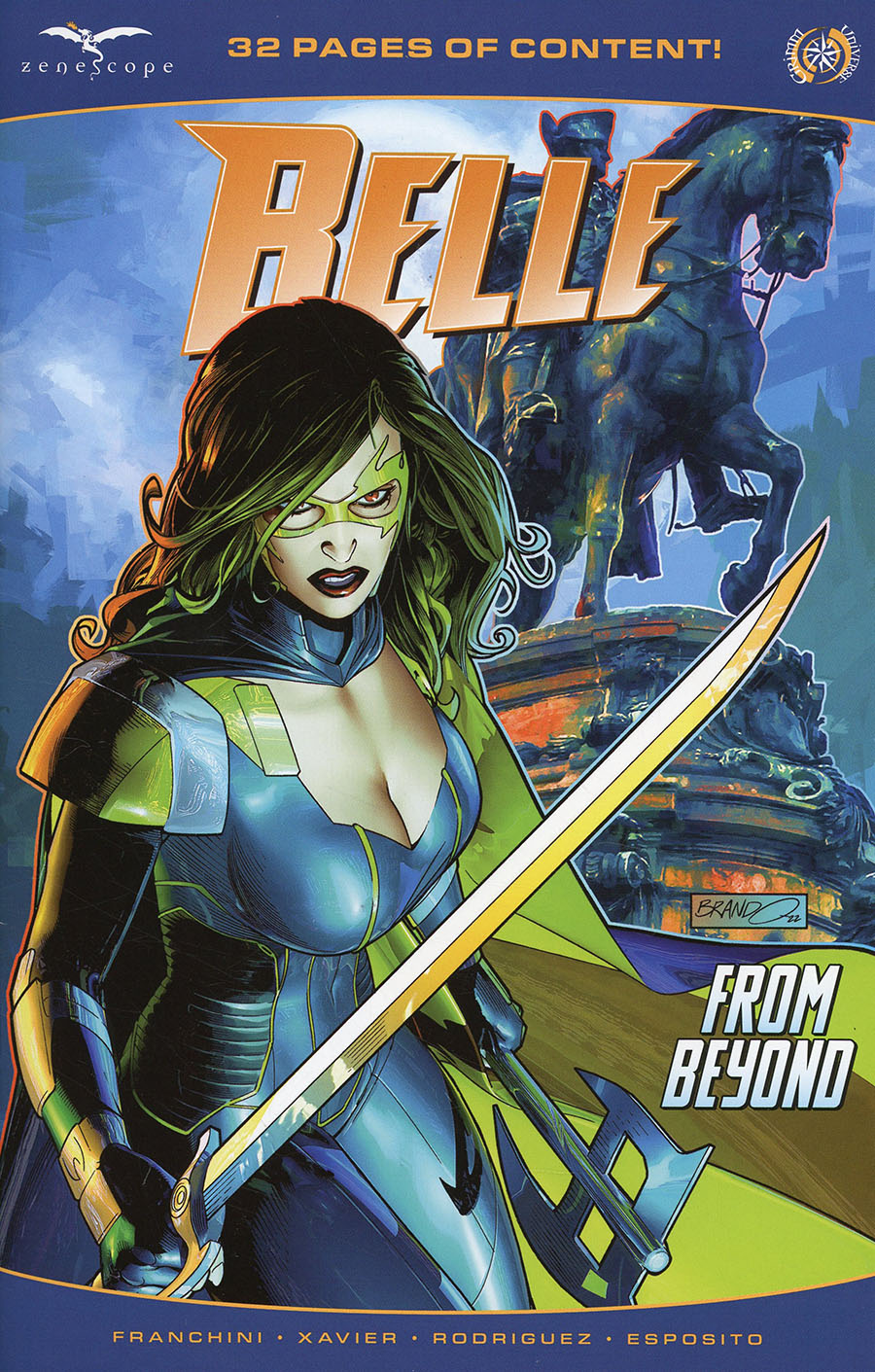 Grimm Fairy Tales Presents Belle From Beyond #1 (One Shot) Cover A Brandon Peterson