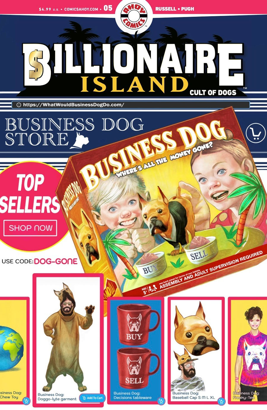 Billionaire Island Cult Of Dogs #5