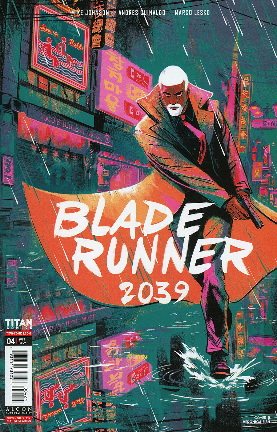 Blade Runner 2039 #4 Cover B Variant Veronica Fish Cover