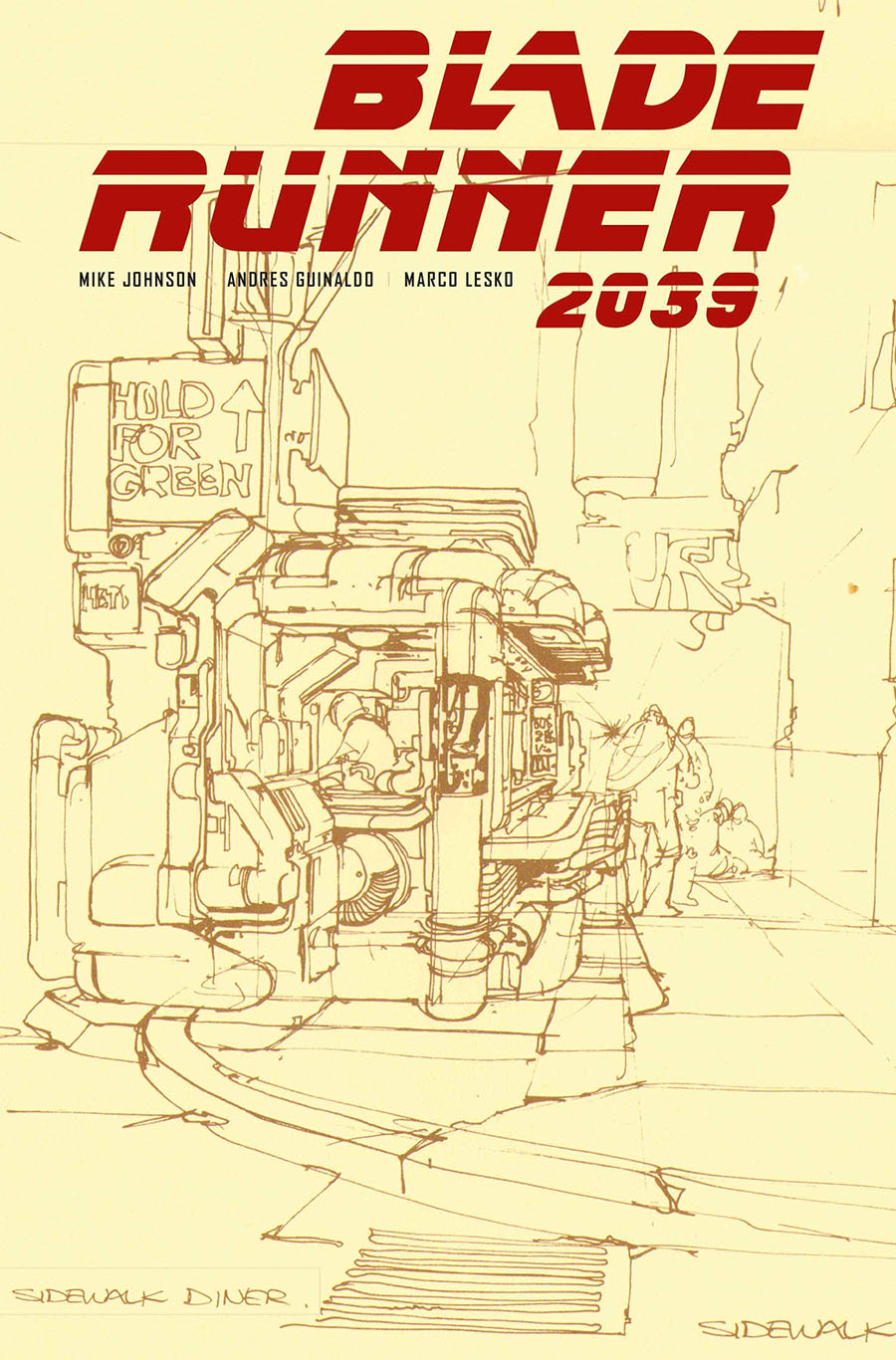 Blade Runner 2039 #4 Cover C Variant Syd Mead Blade Runner Film Concept Artist Cover