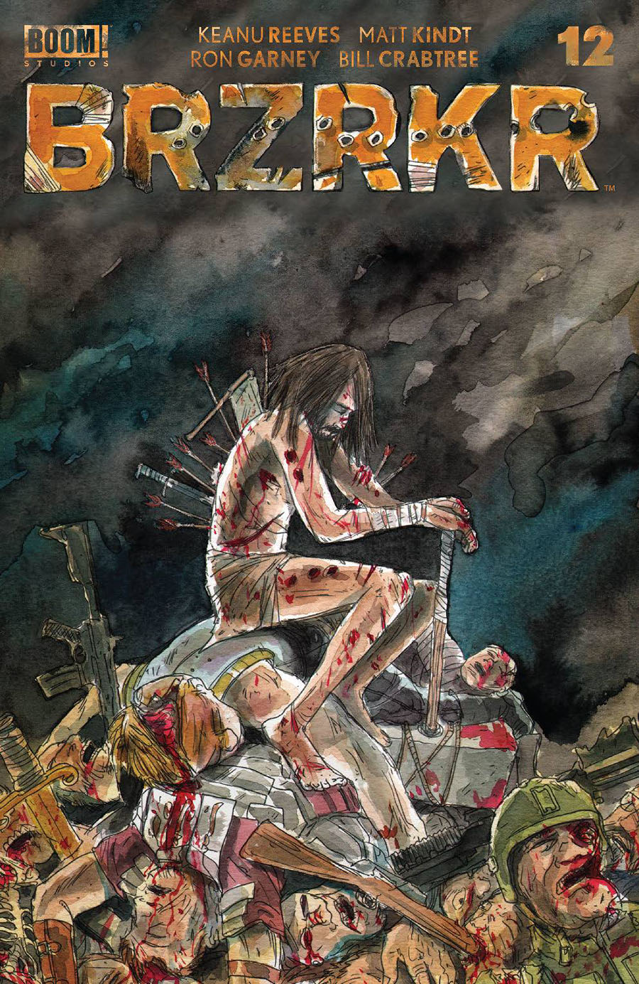 BRZRKR (Berzerker) #12 Cover B Variant Matt Kindt Cover