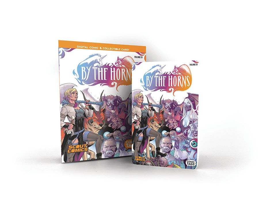 By The Horns Comic Tag Collectible Card & Digital Comic