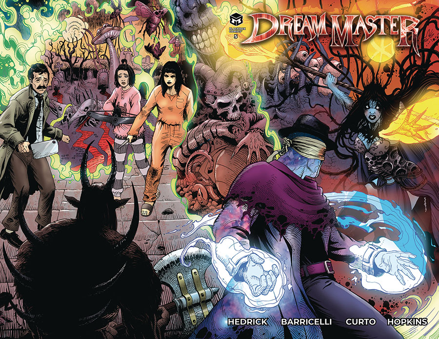 Dream Master #5 Cover A Regular Luigi Barricelli & Rubin Curto Cover