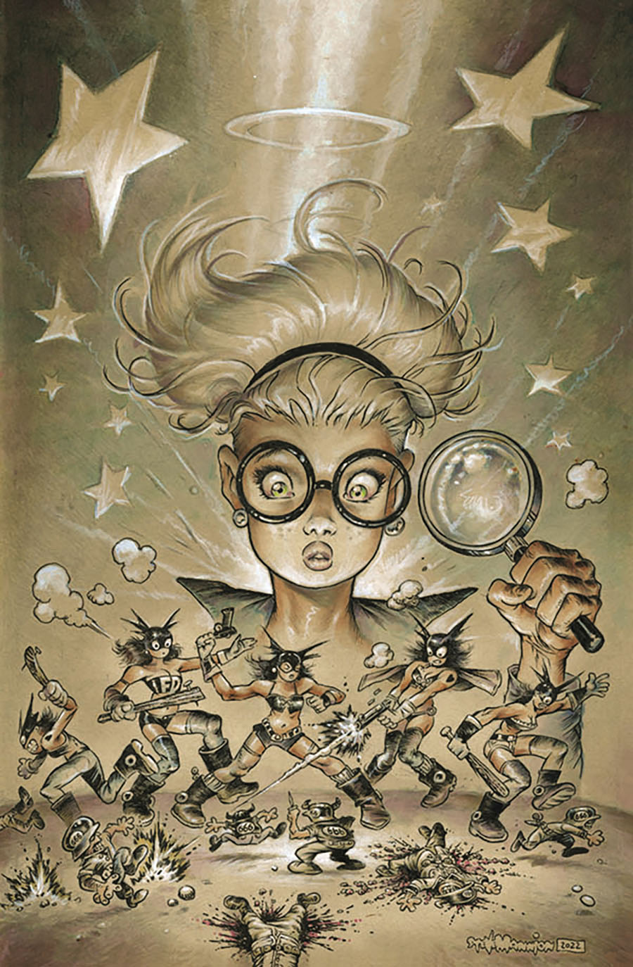 Fearless Dawn The Bomb #1 Cover D Variant Steve Mannion Cover