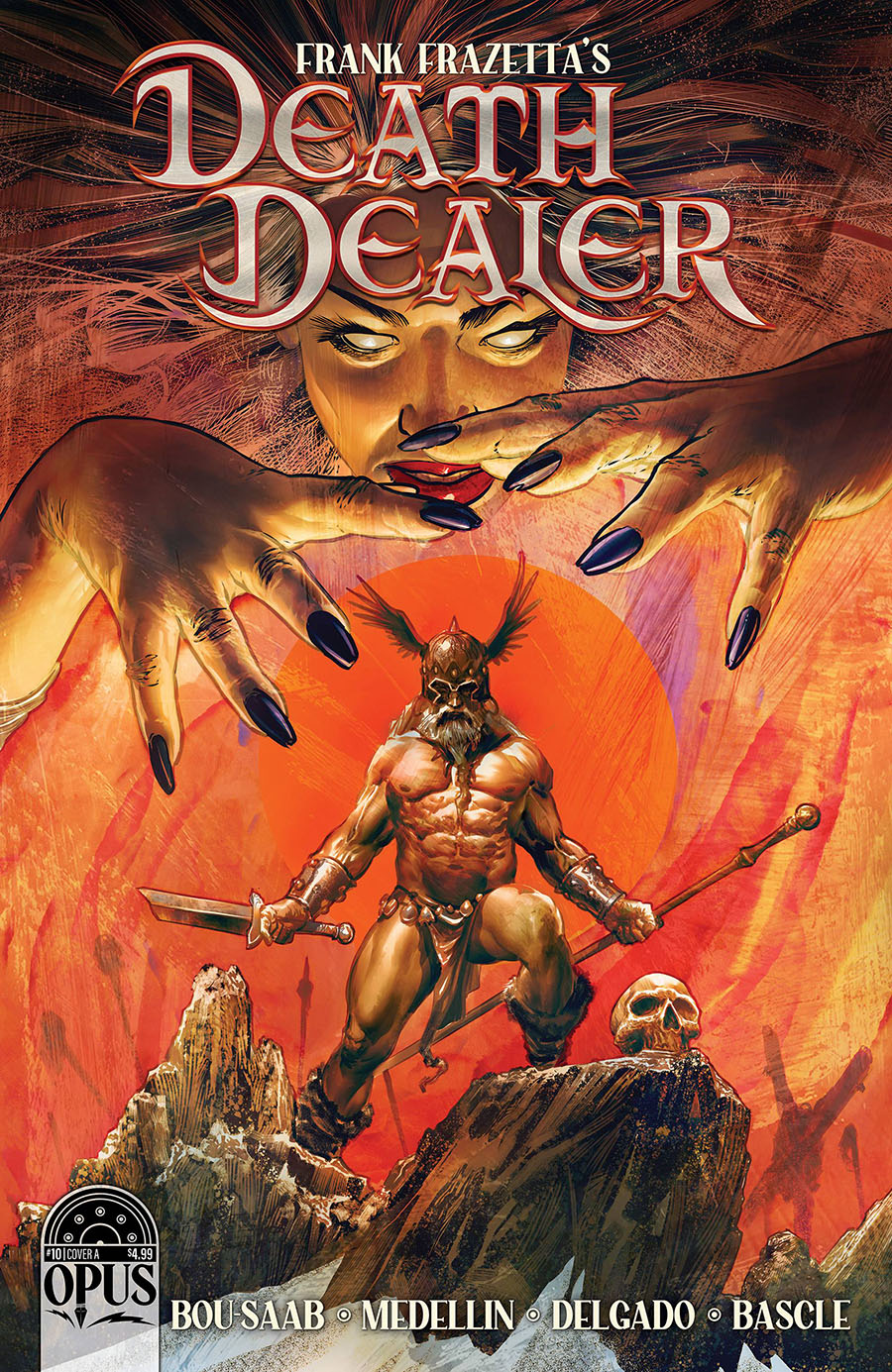 Frank Frazettas Death Dealer Vol 2 #11 Cover A Regular Diego Yapur Cover