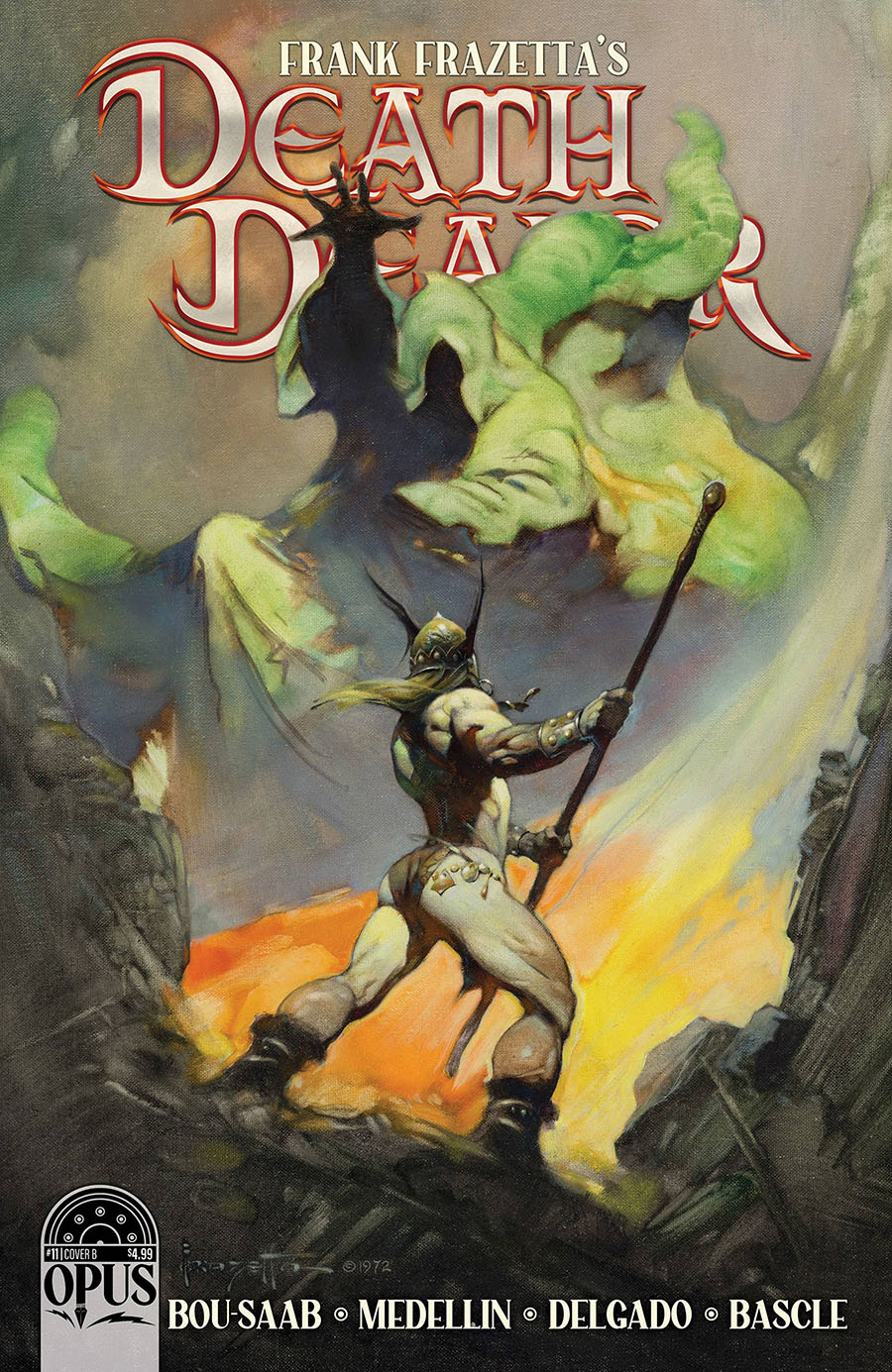 Frank Frazettas Death Dealer Vol 2 #11 Cover B Variant Frank Frazetta Cover