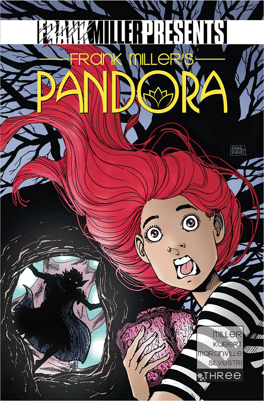 Frank Millers Pandora #3 Cover A Regular Emma Kubert Cover