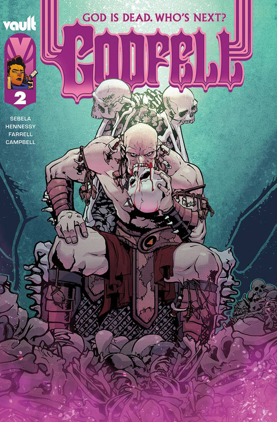 Godfell #2 Cover B Variant Nathan Gooden Cover