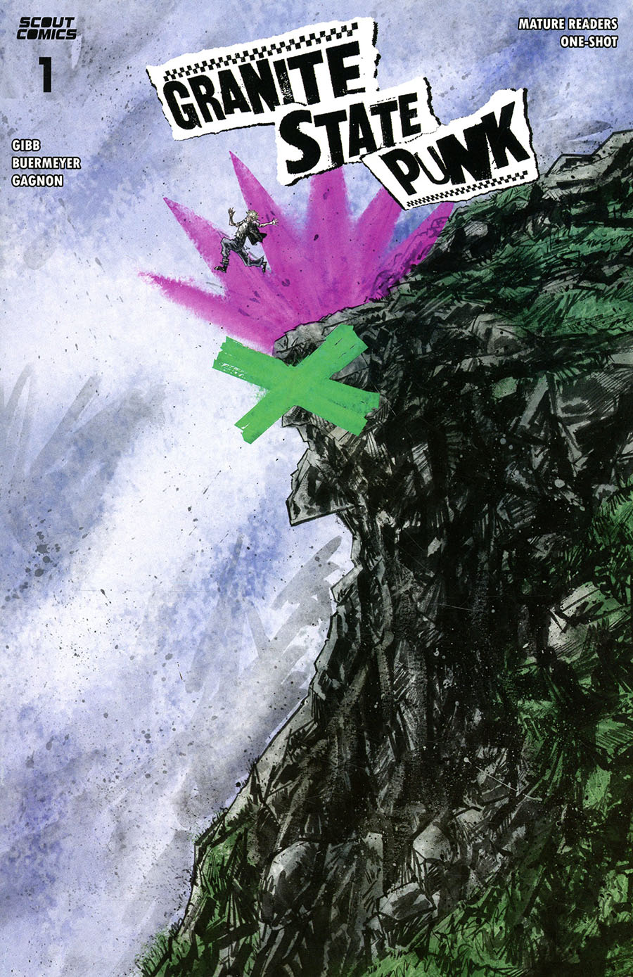 Granite State Punk #1 Cover B Variant Patrick Buermeyer Cover