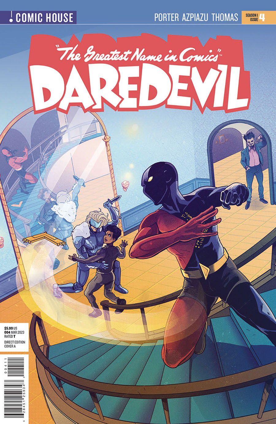 Greatest Name In Comics Daredevil Season 1 #4 Cover A Regular Stefan Tosheff Cover