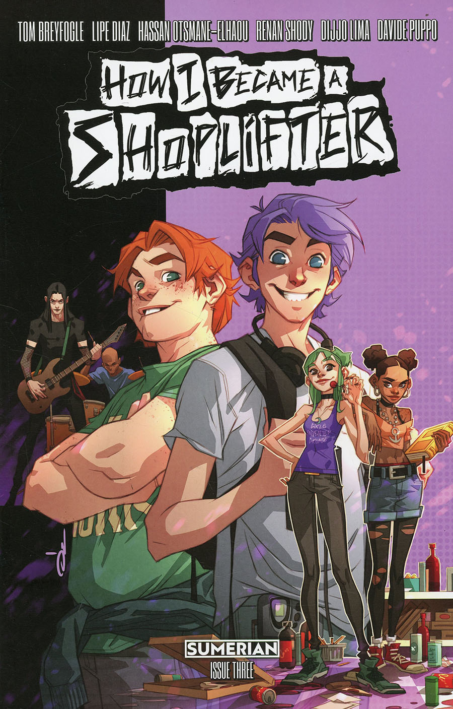 How I Became A Shoplifter #3 Cover A Regular Ozgur Yildirim Cover