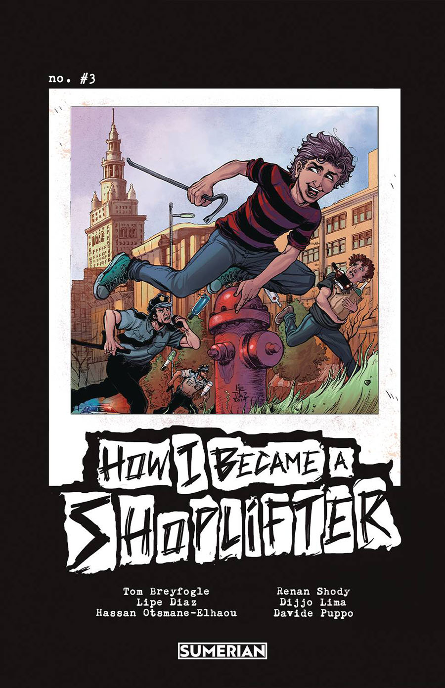 How I Became A Shoplifter #3 Cover B Variant Lipe Diaz Cover
