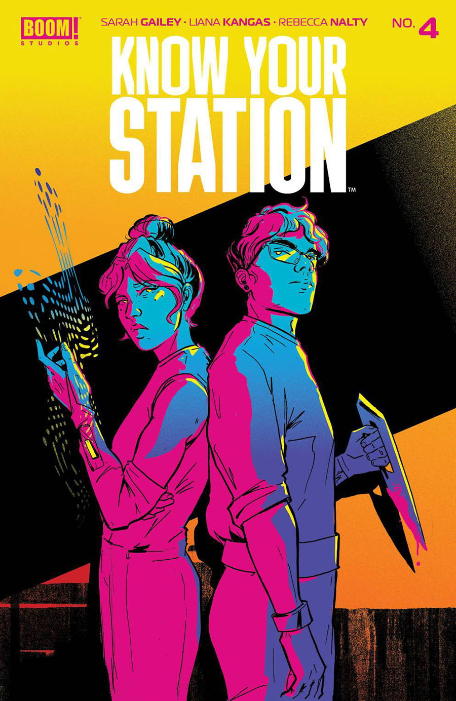 Know Your Station #4 Cover A Regular Liana Kangas Cover