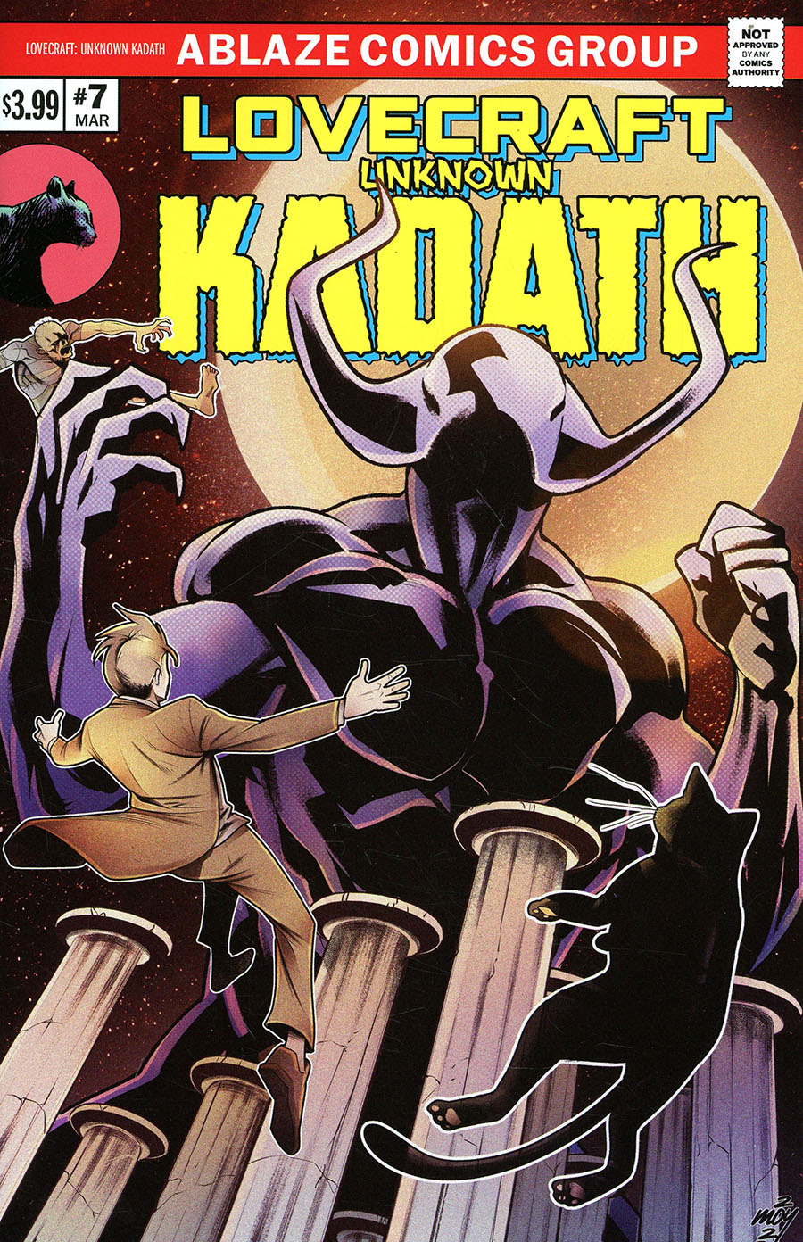 Lovecraft Unknown Kadath #7 Cover C Variant Moy R Doctor Strange Master Of The Mystic Arts 2 Parody Cover