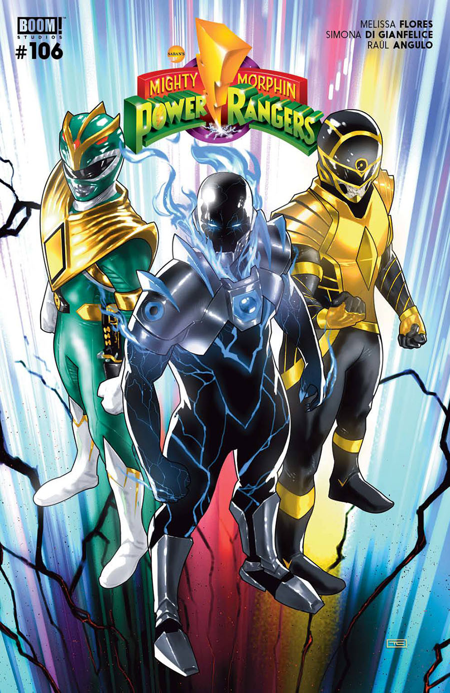 Mighty Morphin Power Rangers (BOOM Studios) #106 Cover A Regular Taurin Clarke Cover