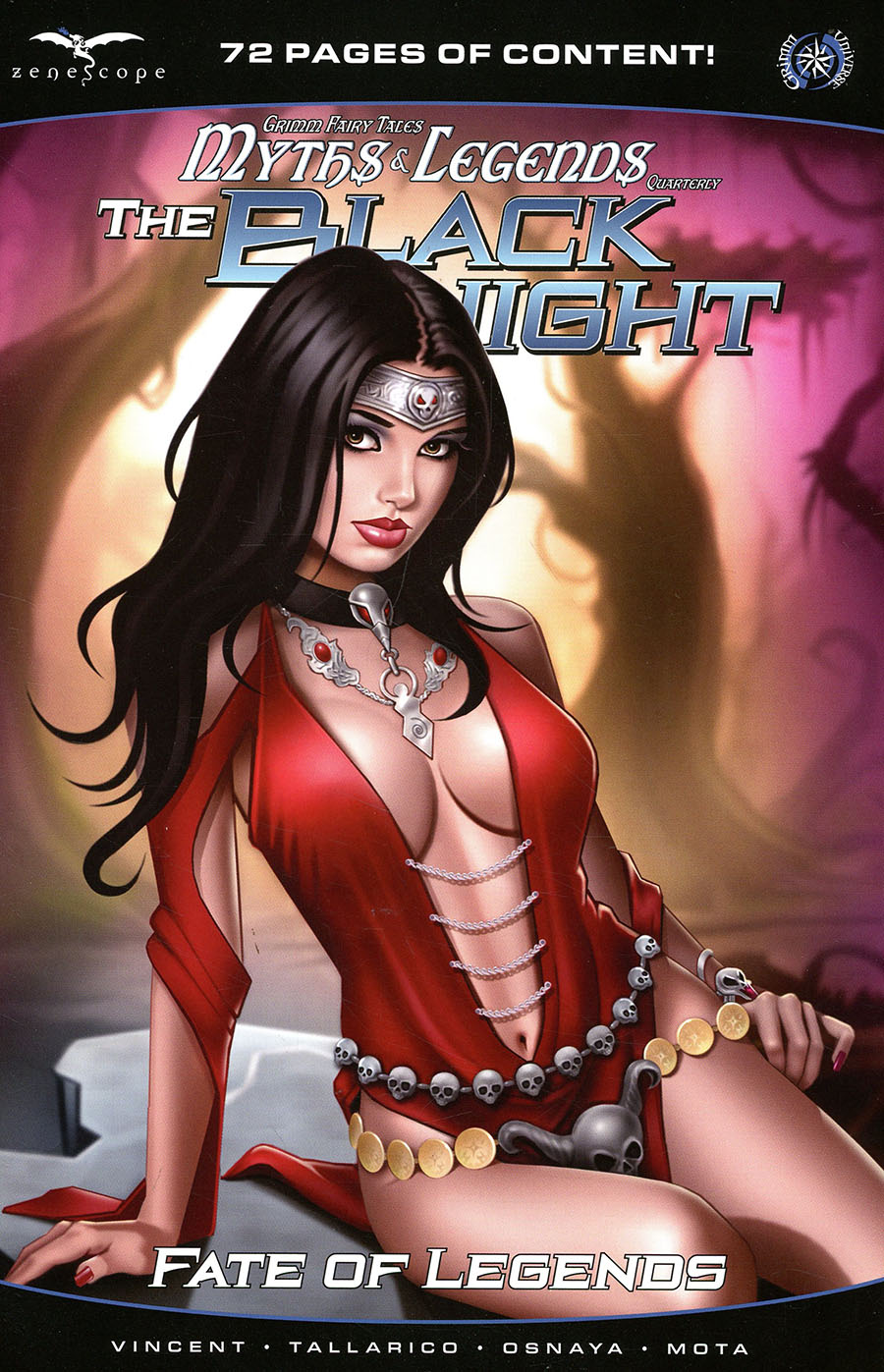 Grimm Fairy Tales Presents Myths & Legends Quarterly #12 Black Knight Fate Of Legends Cover B Keith Garvey