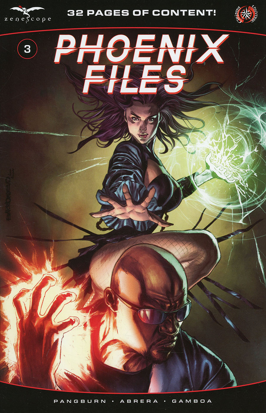 Phoenix Files #3 Cover A Al Barrionuevo