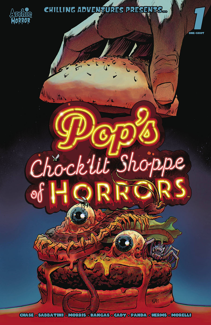 Chilling Adventures Presents Pops Chocklit Shoppe Of Horrors #1 (One Shot) Cover A Regular Adam Gorham Cover