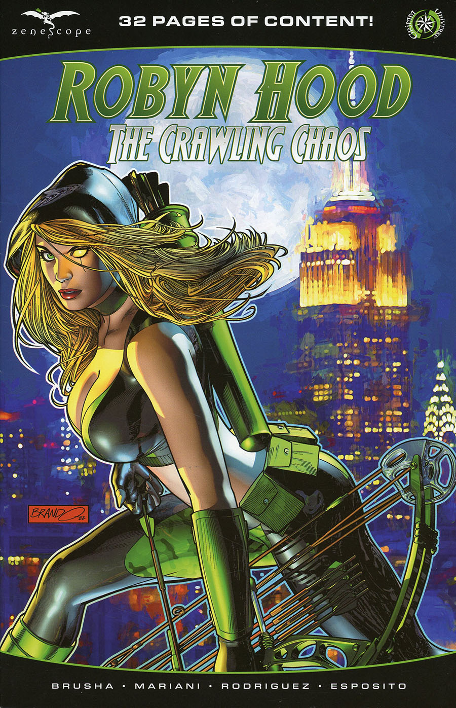 Grimm Fairy Tales Presents Robyn Hood Crawling Chaos #1 (One Shot) Cover A Brandon Peterson