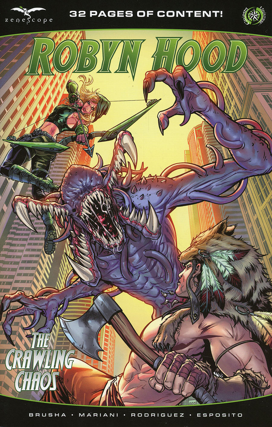 Grimm Fairy Tales Presents Robyn Hood Crawling Chaos #1 (One Shot) Cover B Riveiro