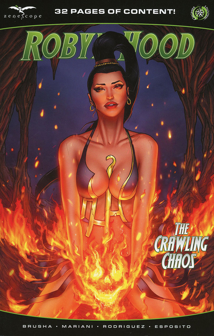 Grimm Fairy Tales Presents Robyn Hood Crawling Chaos #1 (One Shot) Cover D Michael DiPascale