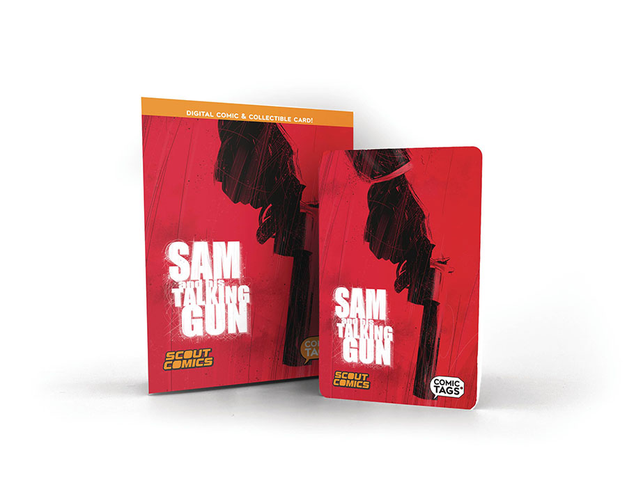 Sam And His Talking Gun Comic Tag Collectible Card & Digital Comic