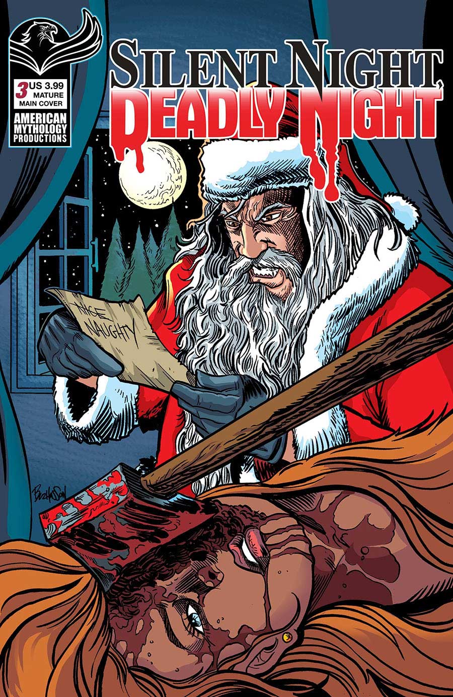 Silent Night Deadly Night #3 Cover A Regular Buz Hasson Cover