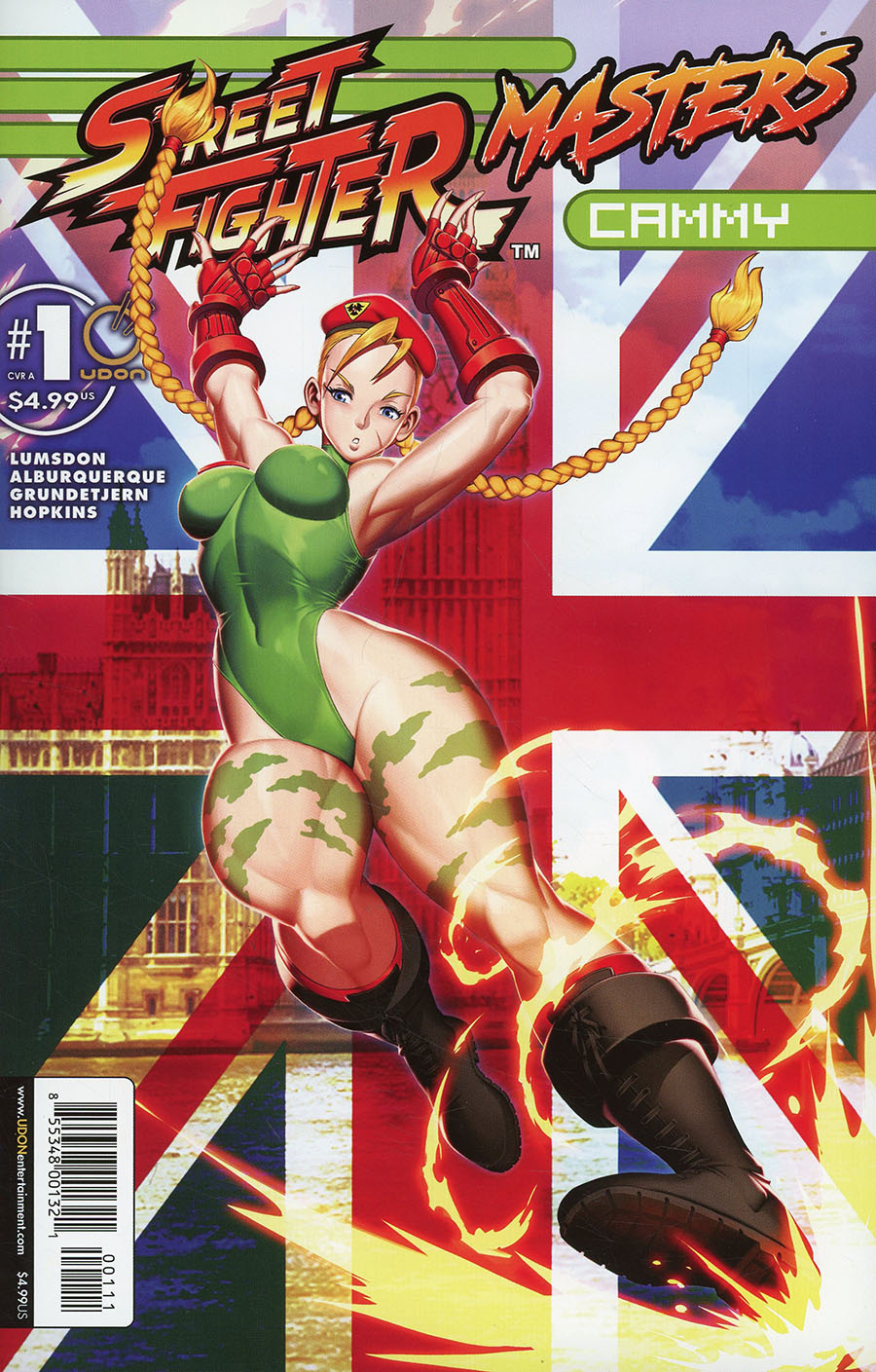 Street Fighter Masters Cammy #1 (One Shot) Cover A Regular Genzoman Cover