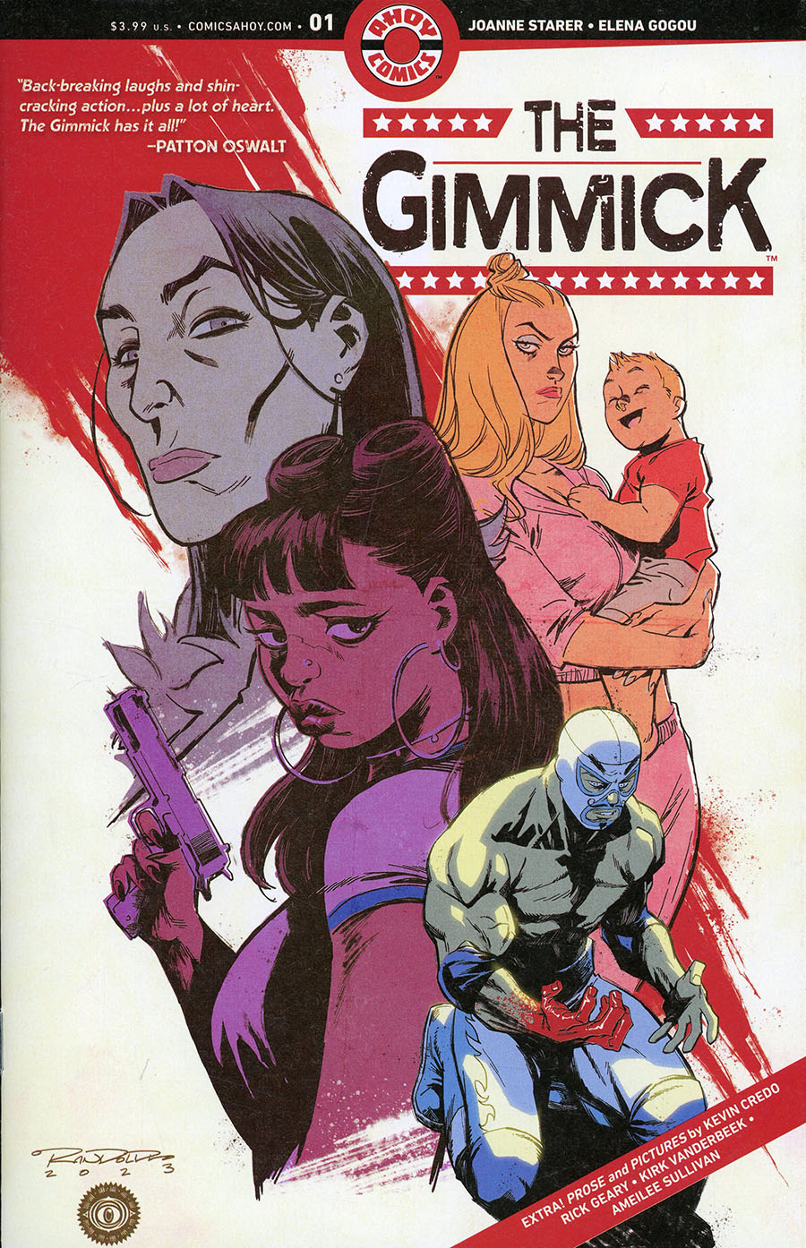 The Gimmick #1 Cover B Variant Khary Randolph Cover
