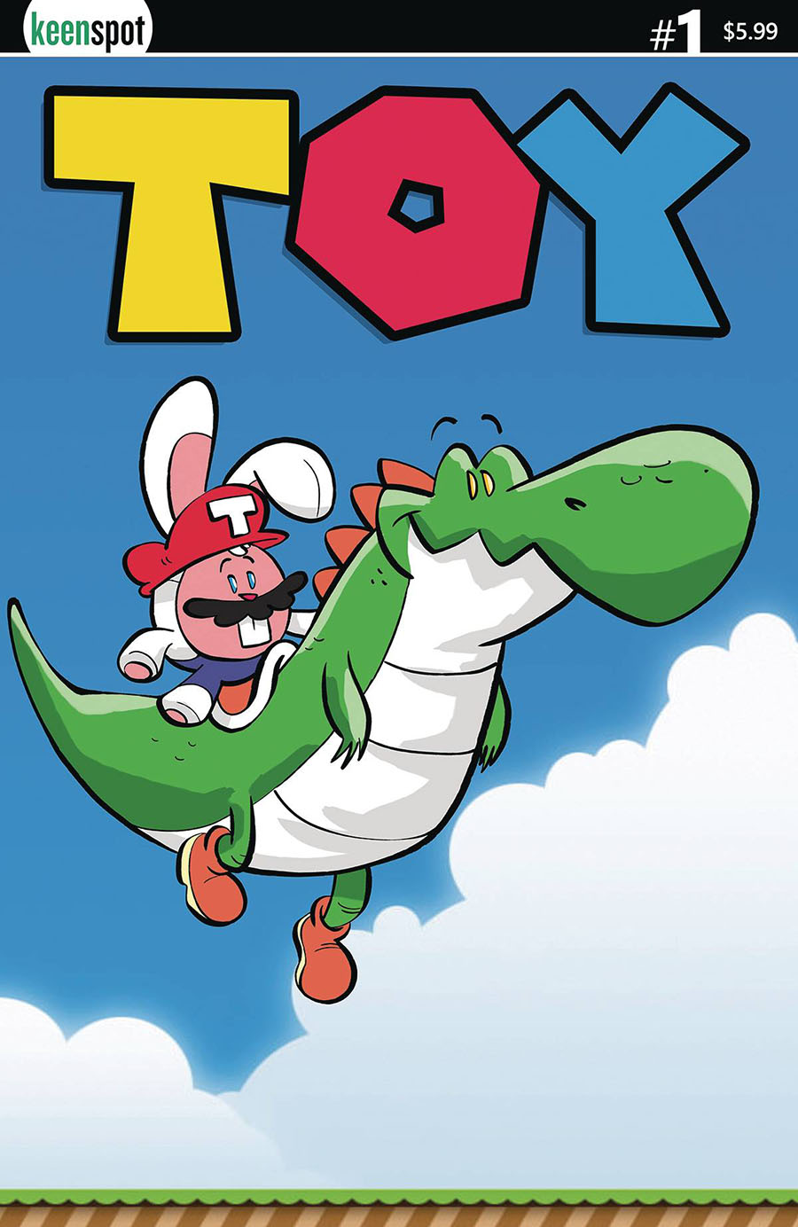 Toy #1 Cover B Variant Wilson Gandolpho Super Mario Parody Cover