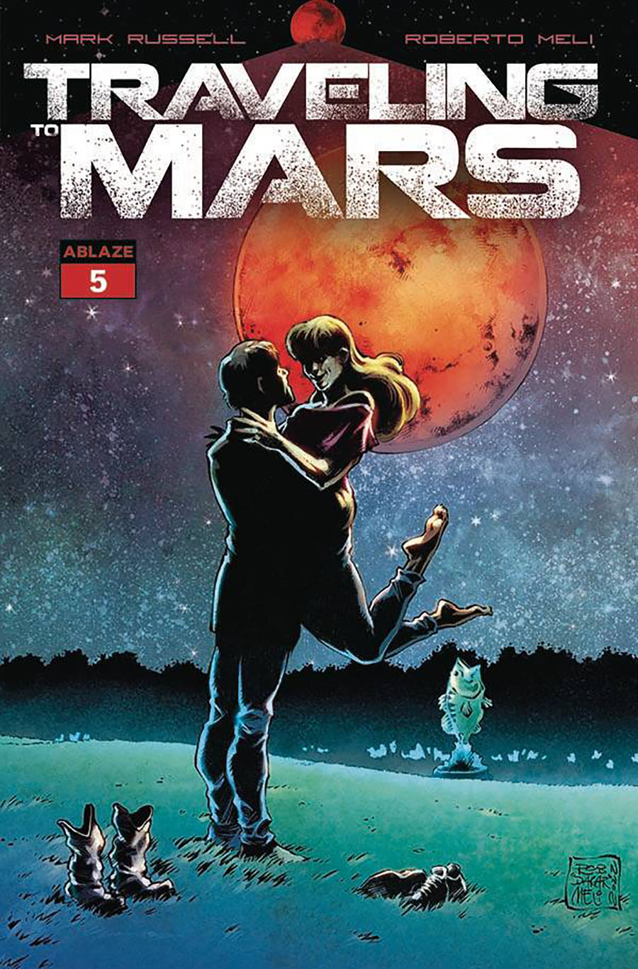 Traveling To Mars #5 Cover A Regular Roberto Meli Cover