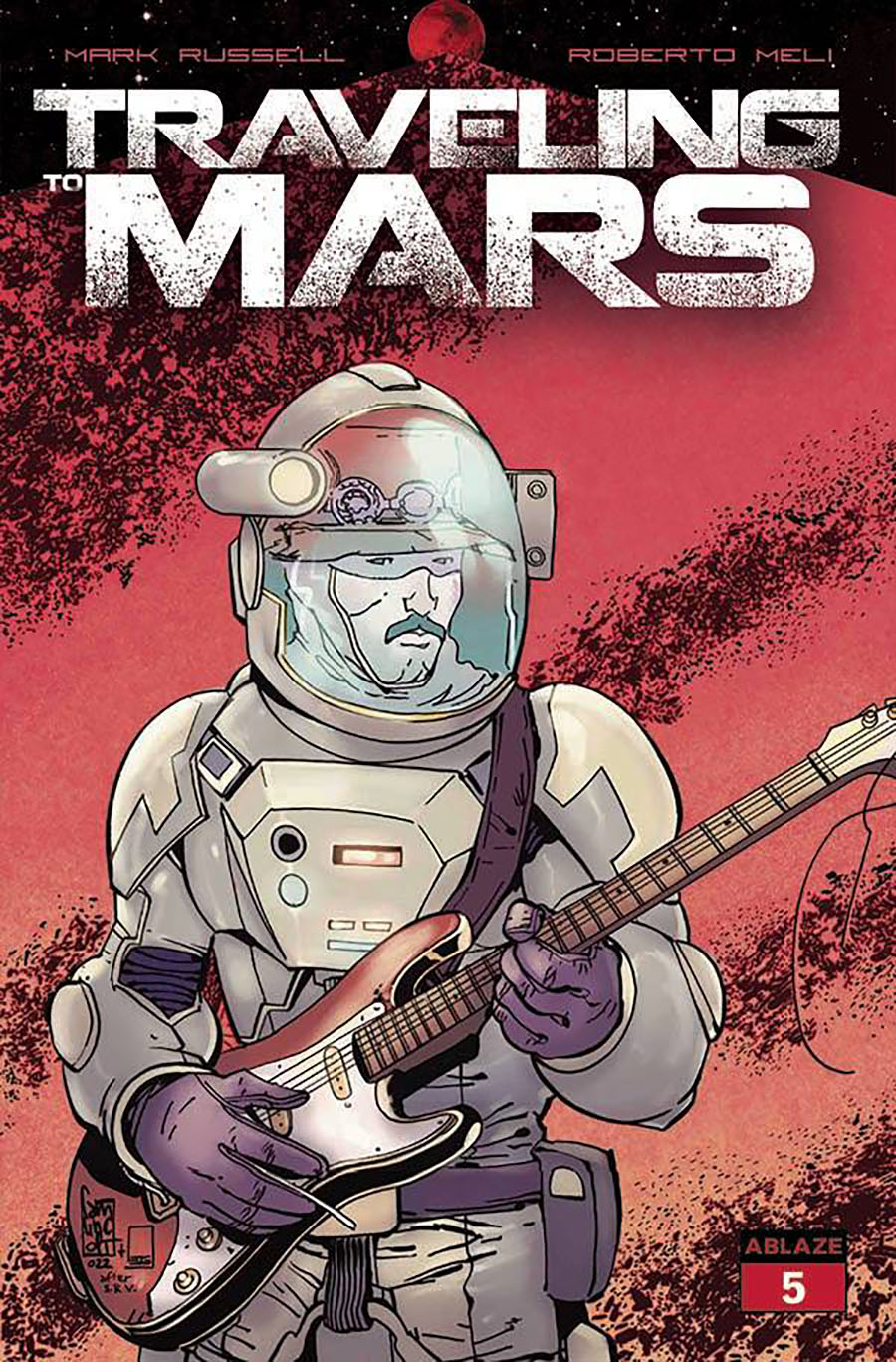 Traveling To Mars #5 Cover B Variant Giuseppe Camuncoli Cover