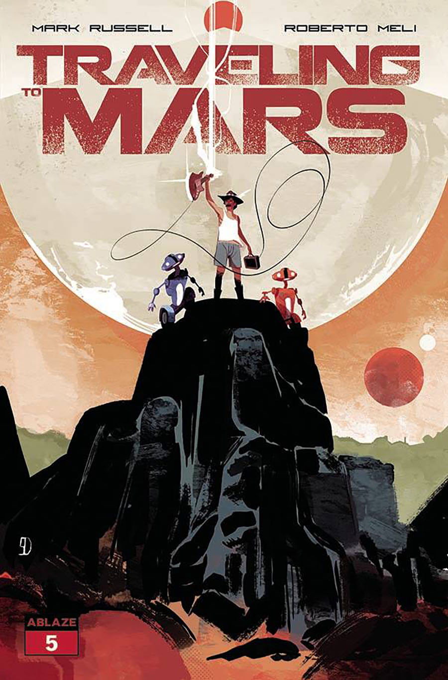 Traveling To Mars #5 Cover C Variant Alberto Locatelli Cover