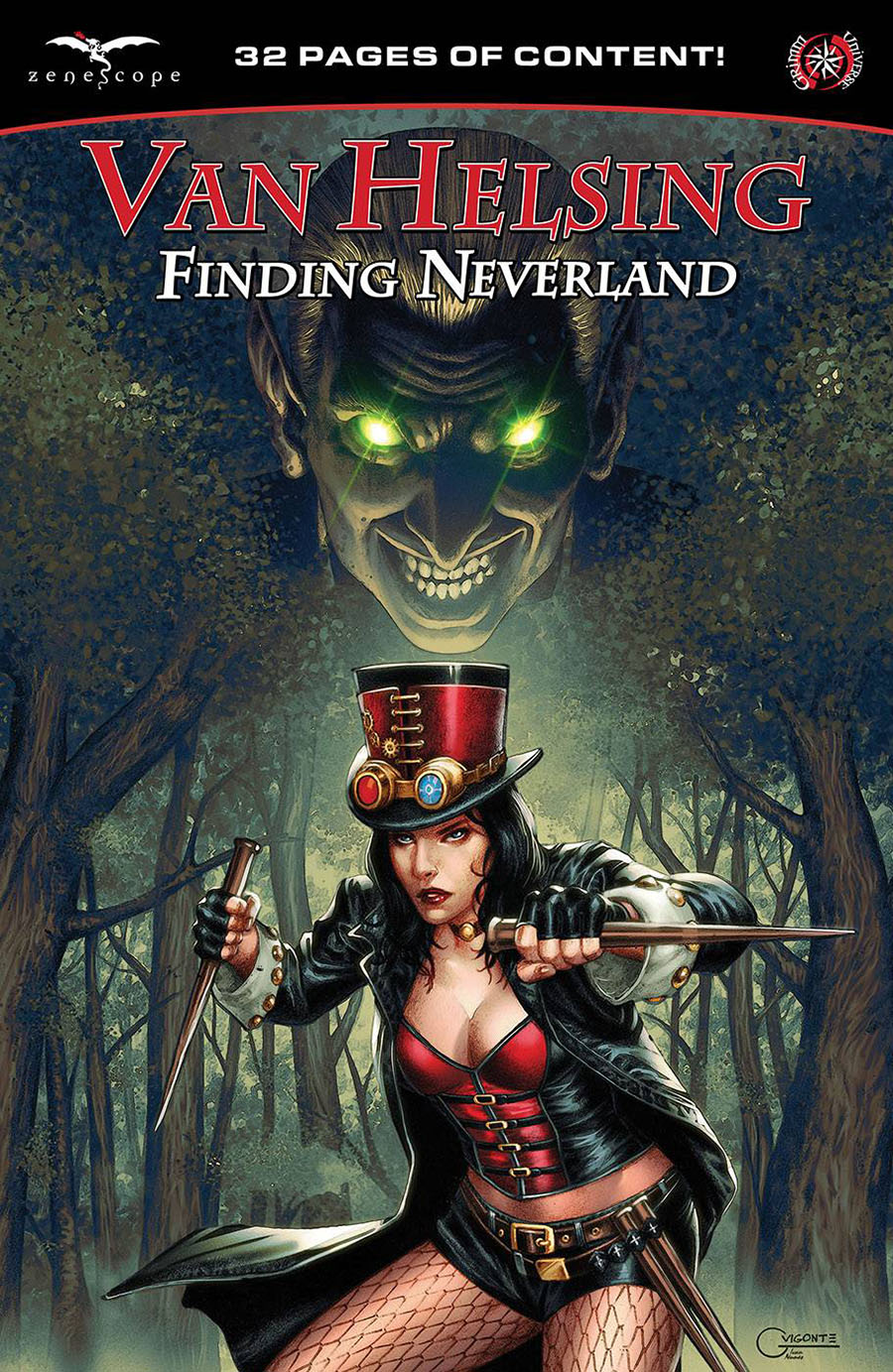 Grimm Fairy Tales Presents Van Helsing Finding Neverland #1 (One Shot) Cover A Geebo Vigonte