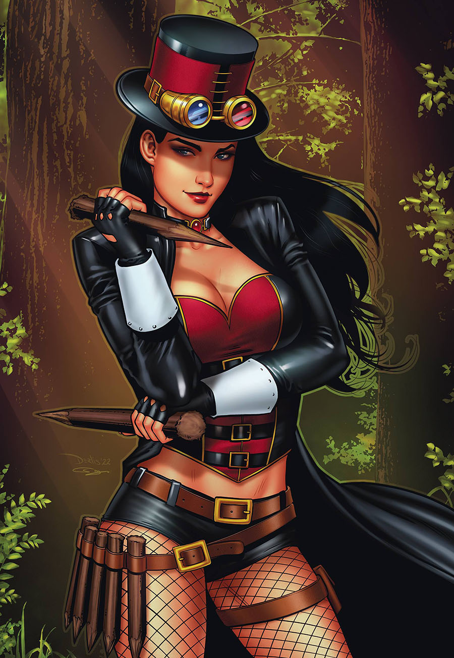 Grimm Fairy Tales Presents Van Helsing Finding Neverland #1 (One Shot) Cover C Derlis Santacruz