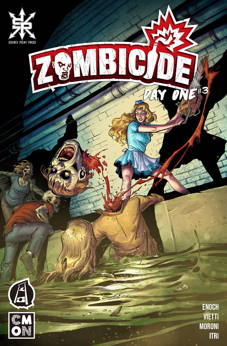 Zombicide Day One #3 Cover A Regular Fabio Babich & Tarek Moutran Cover
