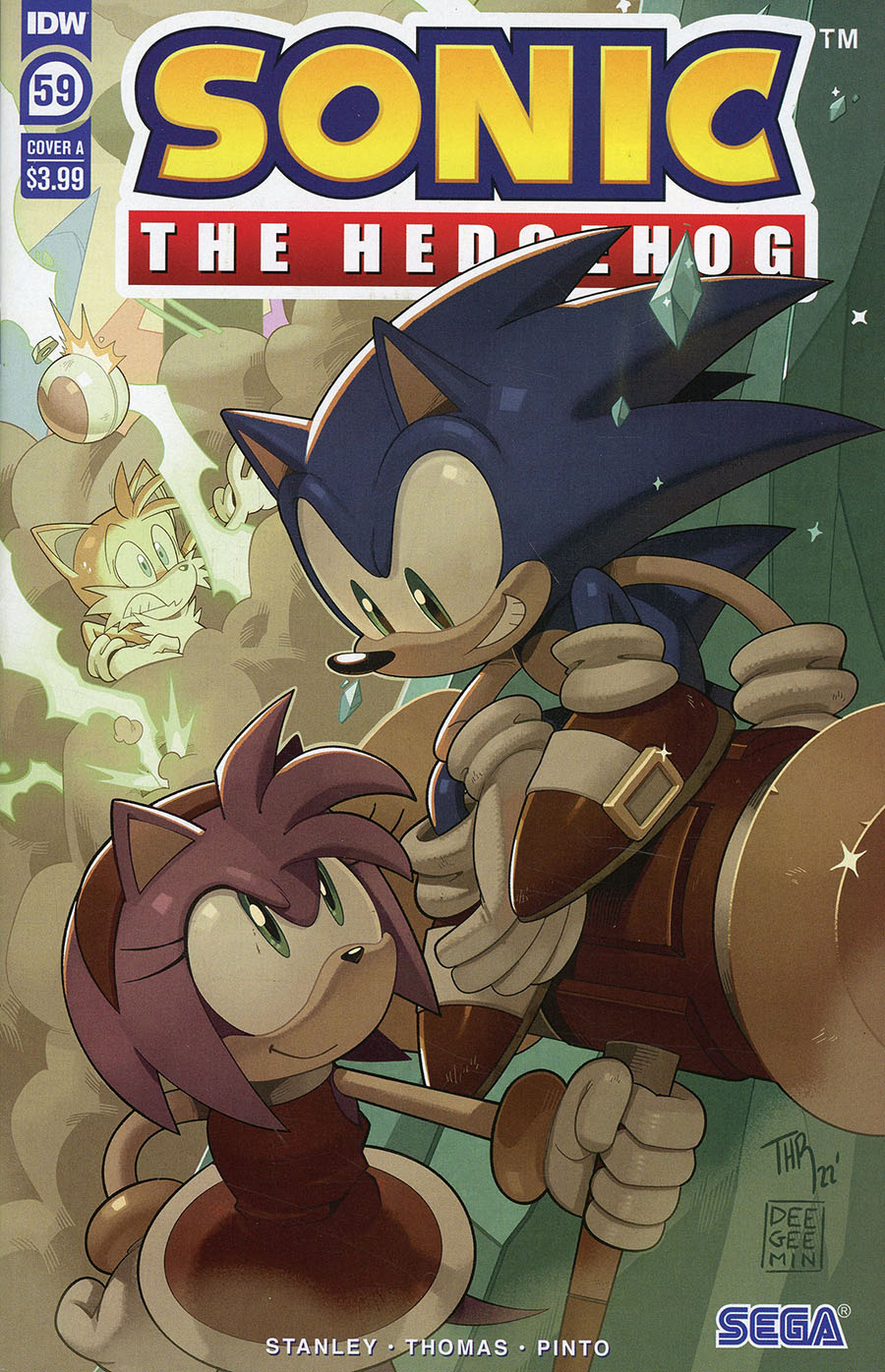 Sonic The Hedgehog Vol 3 #59 Cover A Regular Thomas Rothlisberger Cover