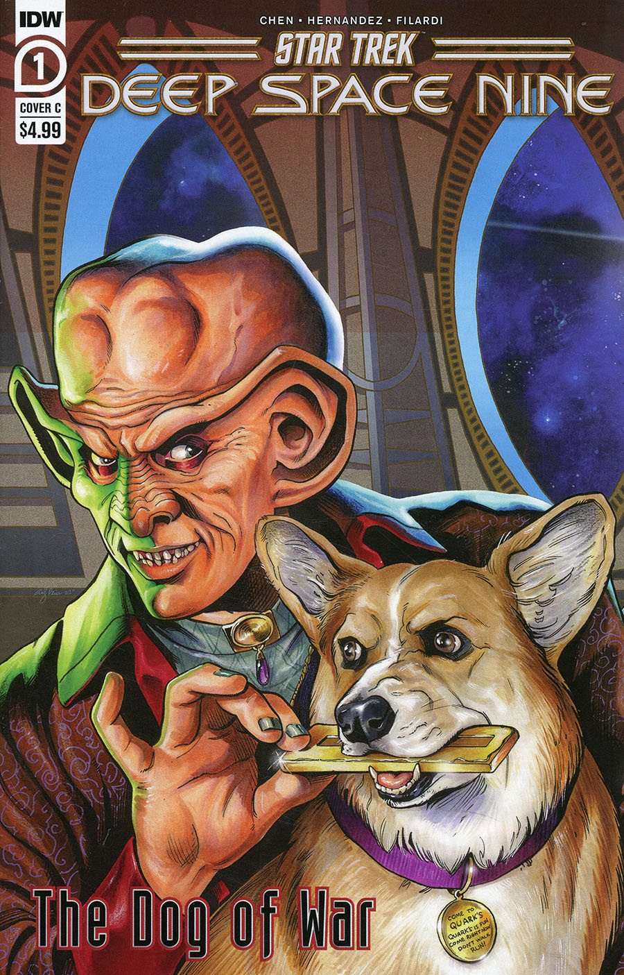 Star Trek Deep Space Nine Dog Of War #1 Cover C Variant Andy Price Cover