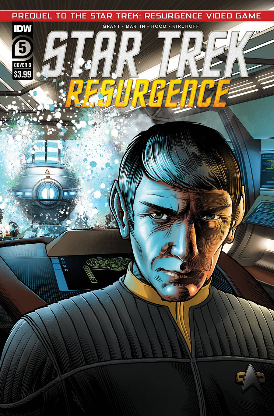 Star Trek Resurgence #5 Cover B Variant James Gray Cover