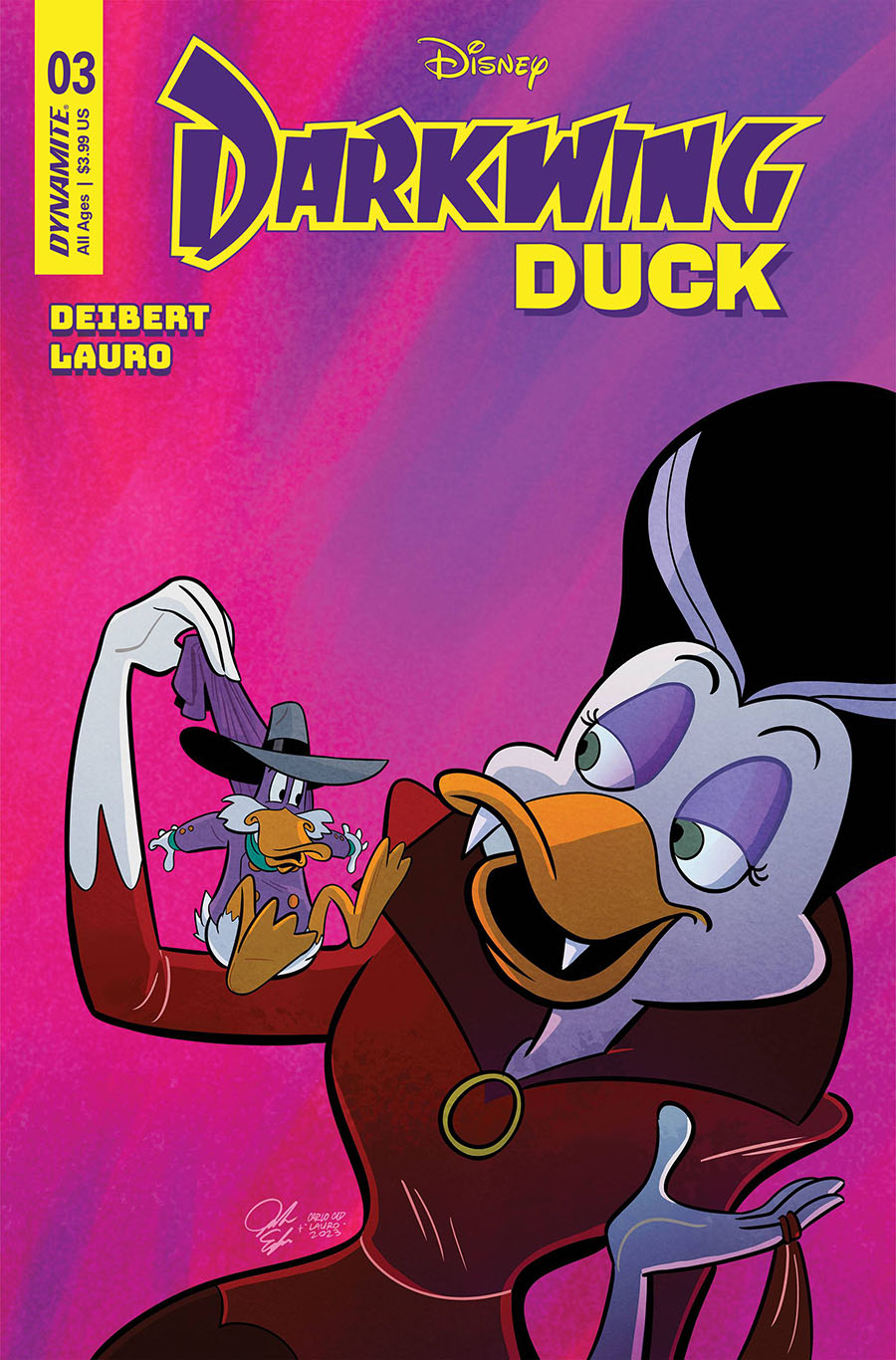 Darkwing Duck Vol 3 #3 Cover C Variant Jacob Edgar Cover