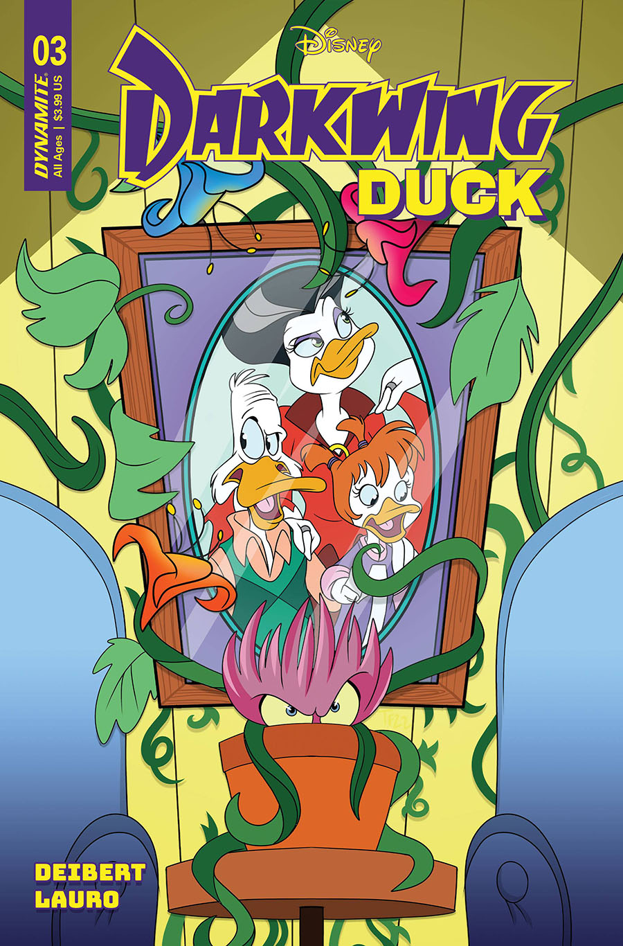 Darkwing Duck Vol 3 #3 Cover D Variant Trish Forstner Cover