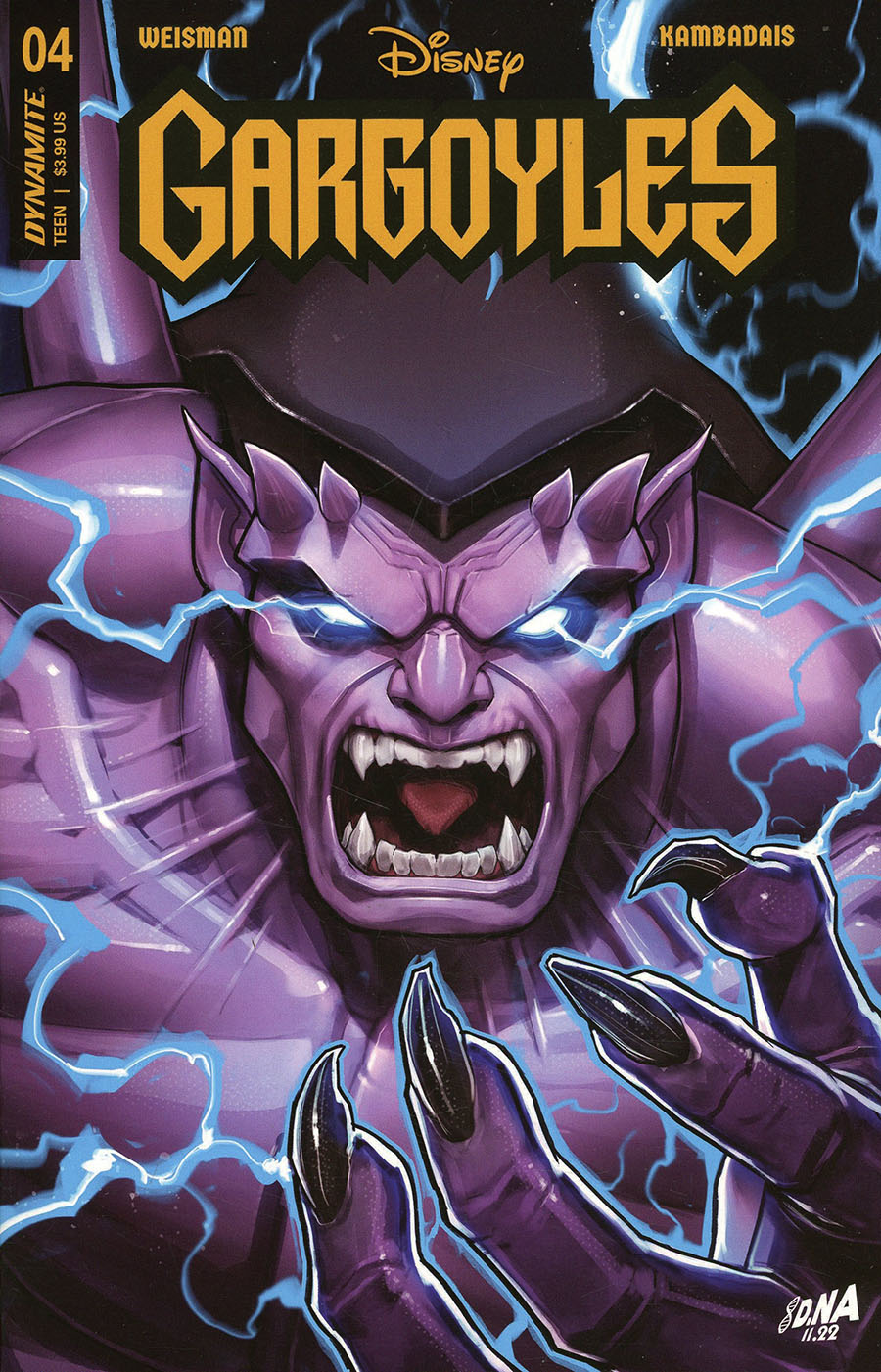 Gargoyles Vol 3 #4 Cover A Regular David Nakayama Cover