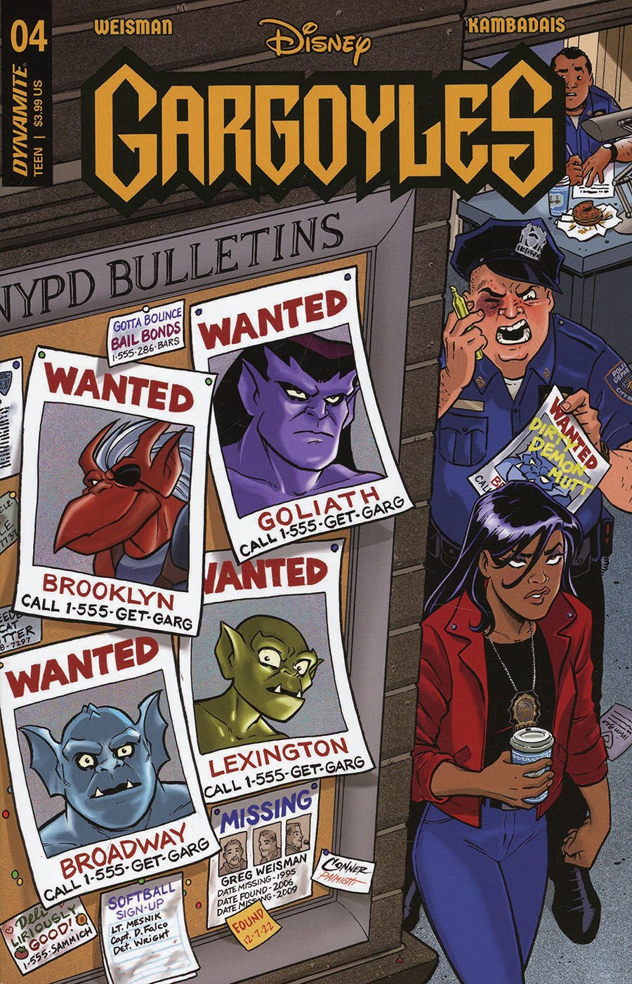 Gargoyles Vol 3 #4 Cover B Variant Amanda Conner Cover