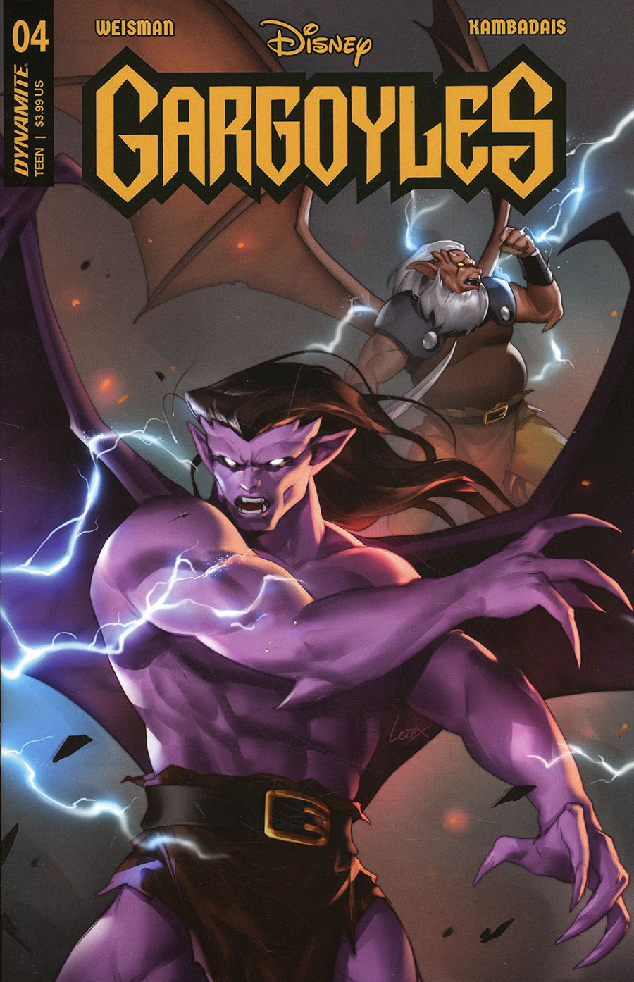 Gargoyles Vol 3 #4 Cover D Variant Lesley Leirix Li Cover