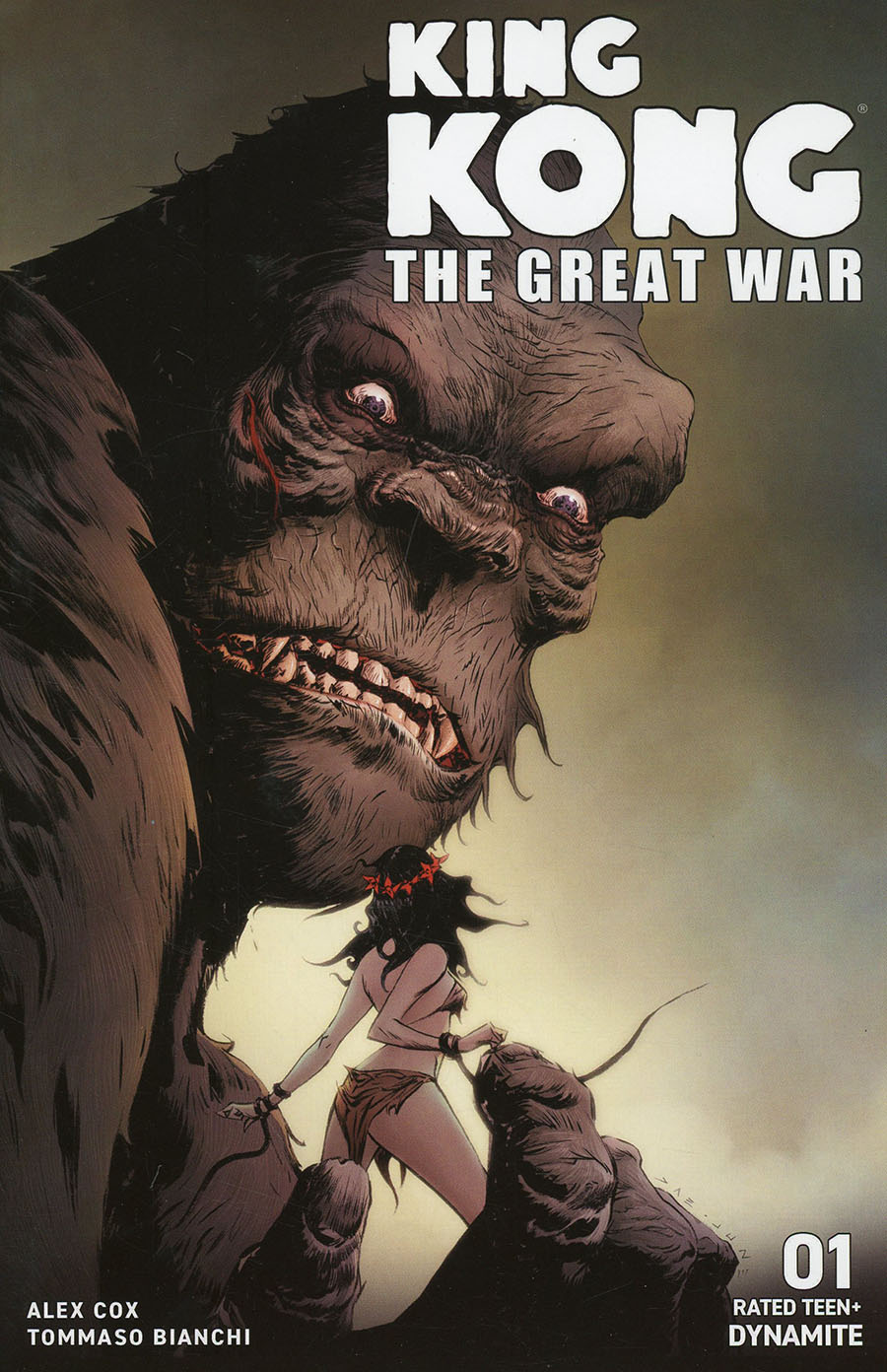 Kong The Great War #1 Cover B Variant Jae Lee Cover