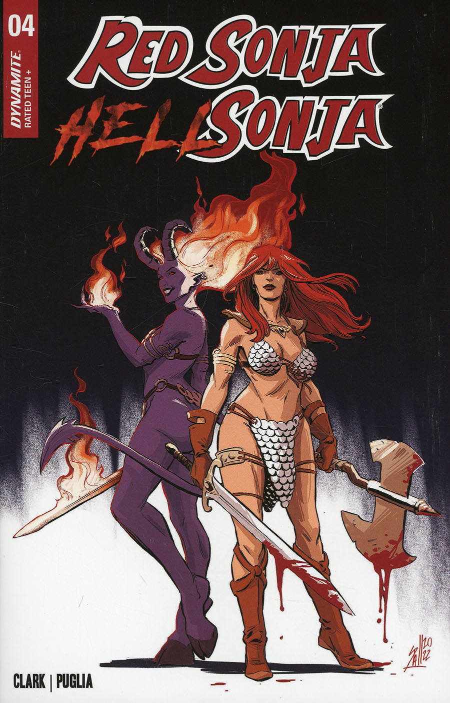 Red Sonja Hell Sonja #4 Cover C Variant Giorgio Spalletta Cover