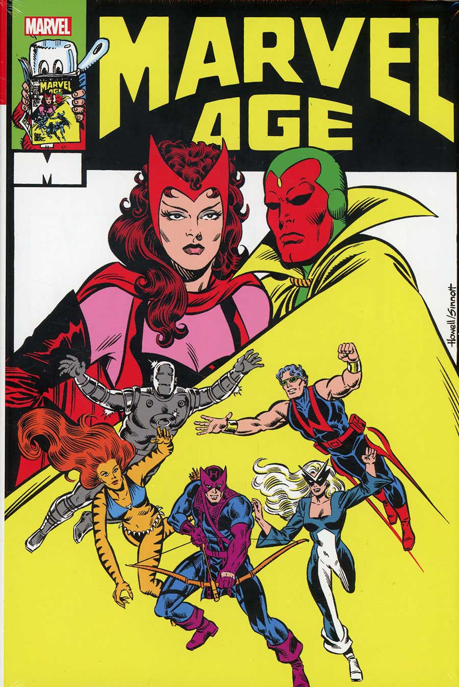 Marvel Age Omnibus Vol 1 HC Direct Market Richard Howell Variant Cover