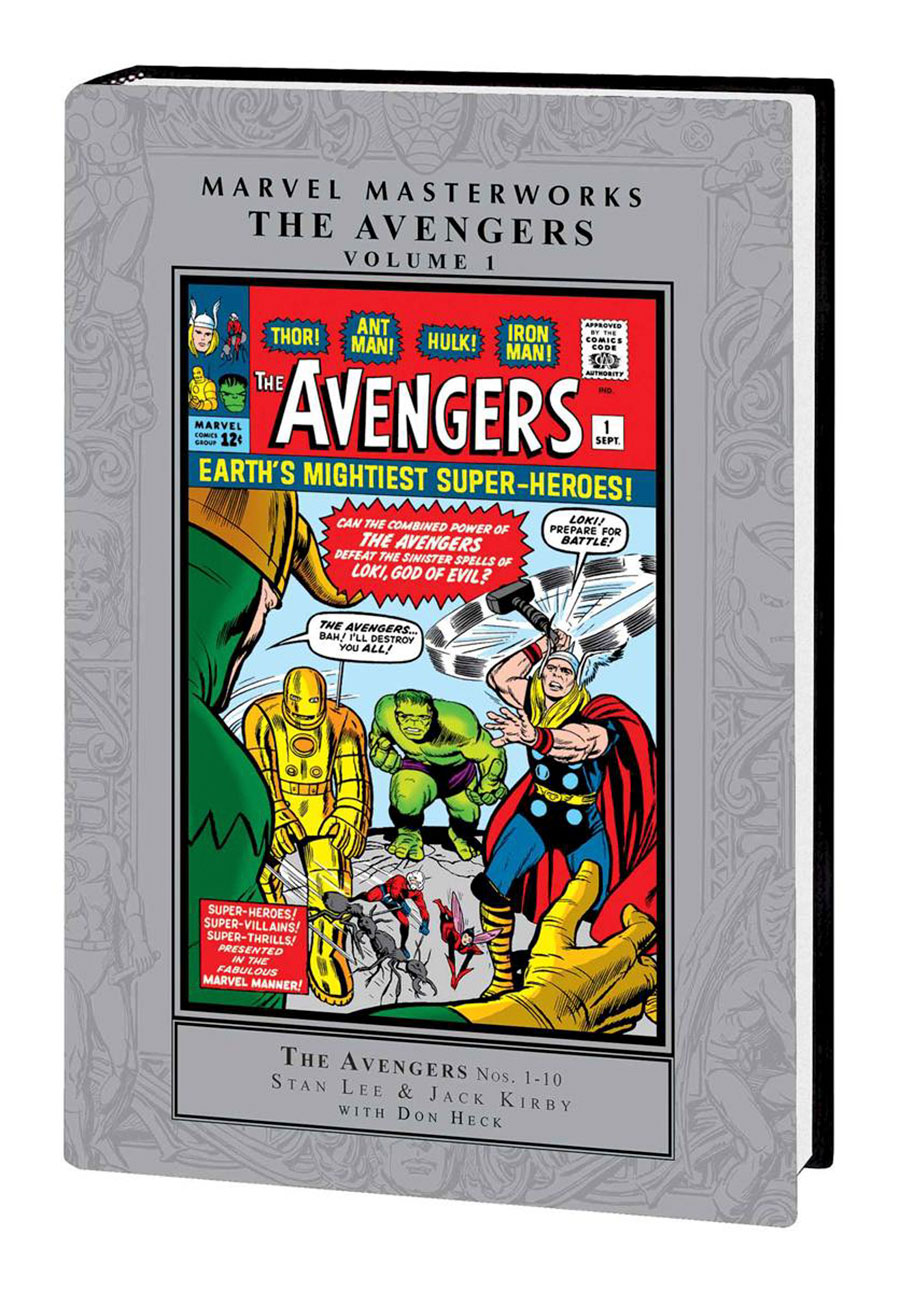 Marvel Masterworks Avengers Vol 1 HC Regular Dust Jacket (ReMasterworks)
