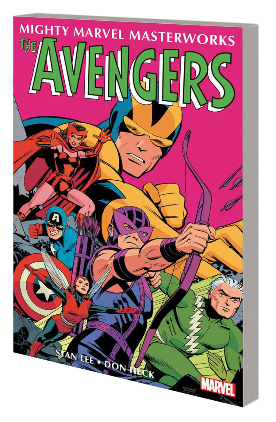 Mighty Marvel Masterworks Avengers Vol 3 Among Us Walks A Goliath GN Book Market Leonardo Romero Cover